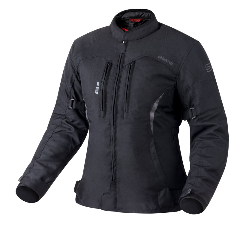 Ozone Lady Textile MC-Jacket Delta IV sort