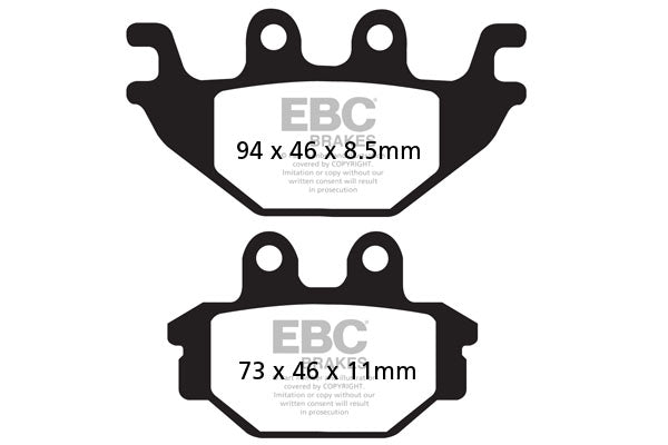 EBC Brake Pad sintret HH FA377HH