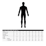 RST MC-læderjakke Axis sort /hvid