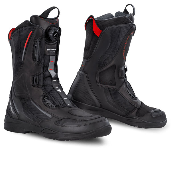 Shima Dam Mc-Skor Strato Sort 