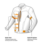 Ozon Tekstil MC-JACKET DELTA IV SVART