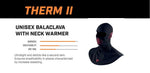 Rebelhorn Balaclava Therm II sort /rød