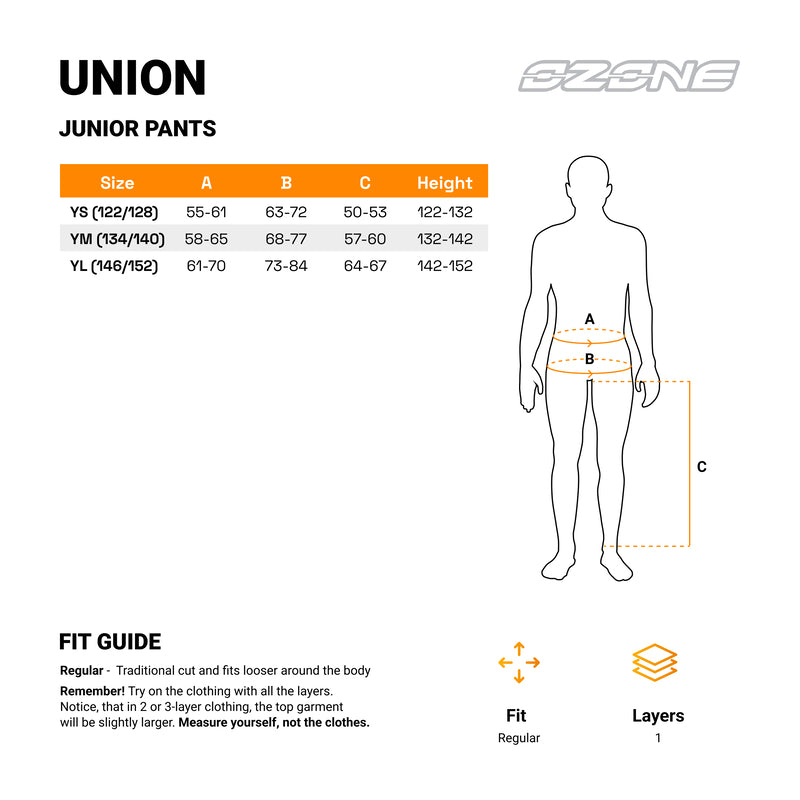 Ozone Kids Textile MC-Pants Union sort