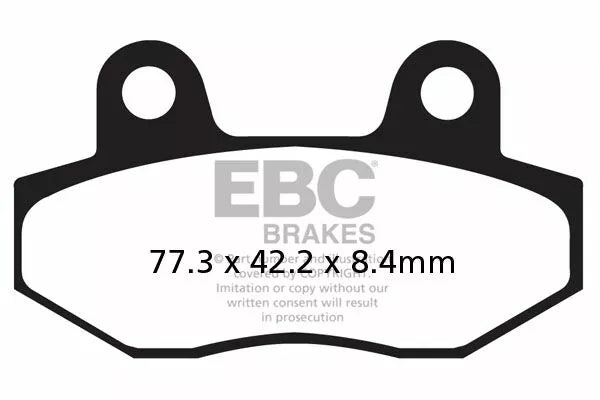 EBC Brake Pad sintret HH FA086/2HH