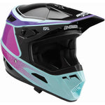 Svar Barn Cross MC Helmet AR1 Vivd Black /Lila