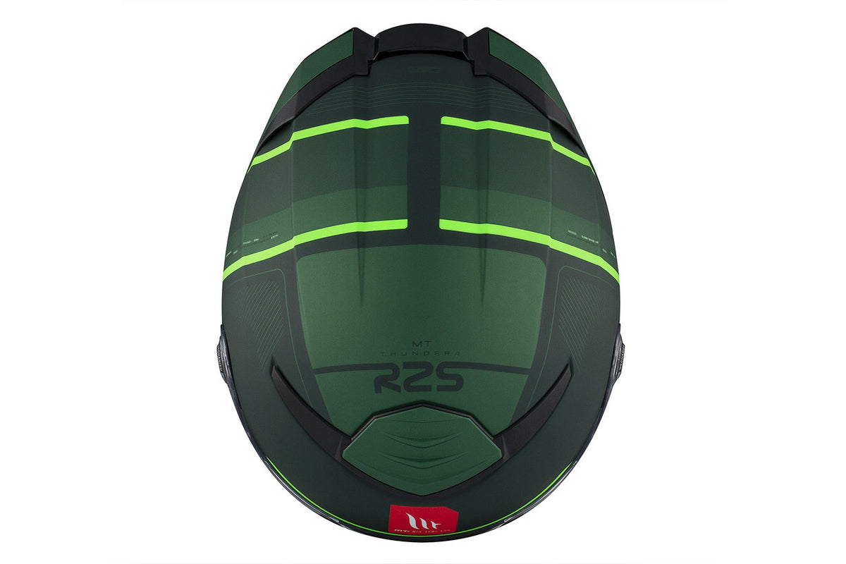 MT -hjelme Integral MC Helmet Thunder 4 SV R25 Green