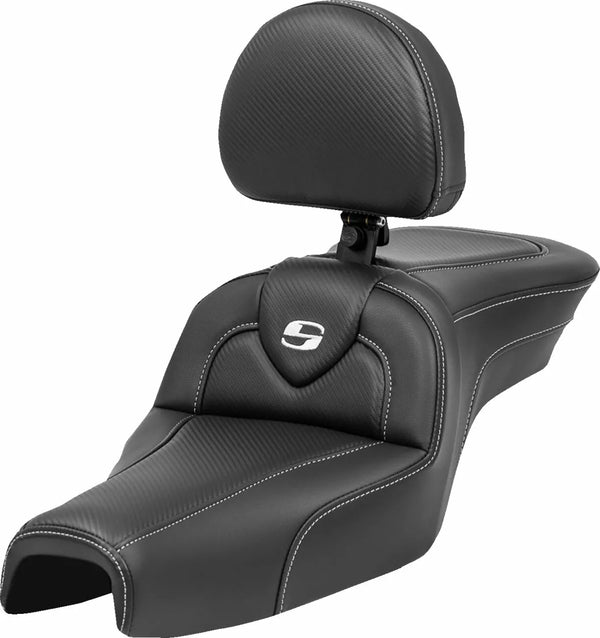 Saddlemen Seat Roadsofa CF m/ ryglæn 807-03-185BR