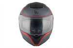 MT -hjelme Åbnbar MC Helmet Atom 2 SV Emalla B15