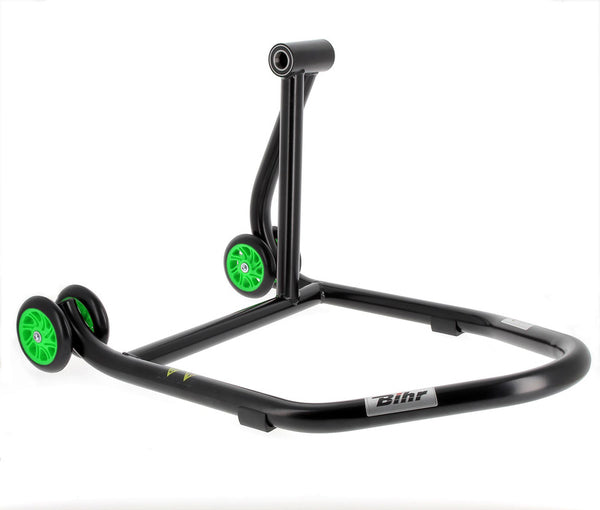 Bihr hjemmebane højre enkelt arm paddock stativ Matt Black Green Wheelsnull