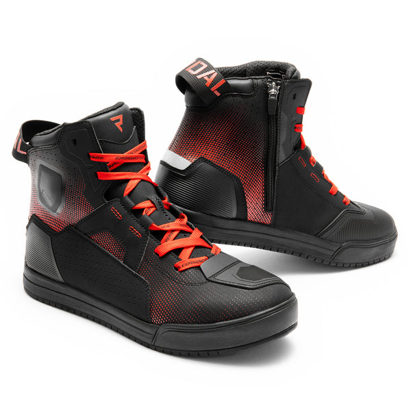 Rebelhorn Unisex MC Shoes Vandal II sort /rød