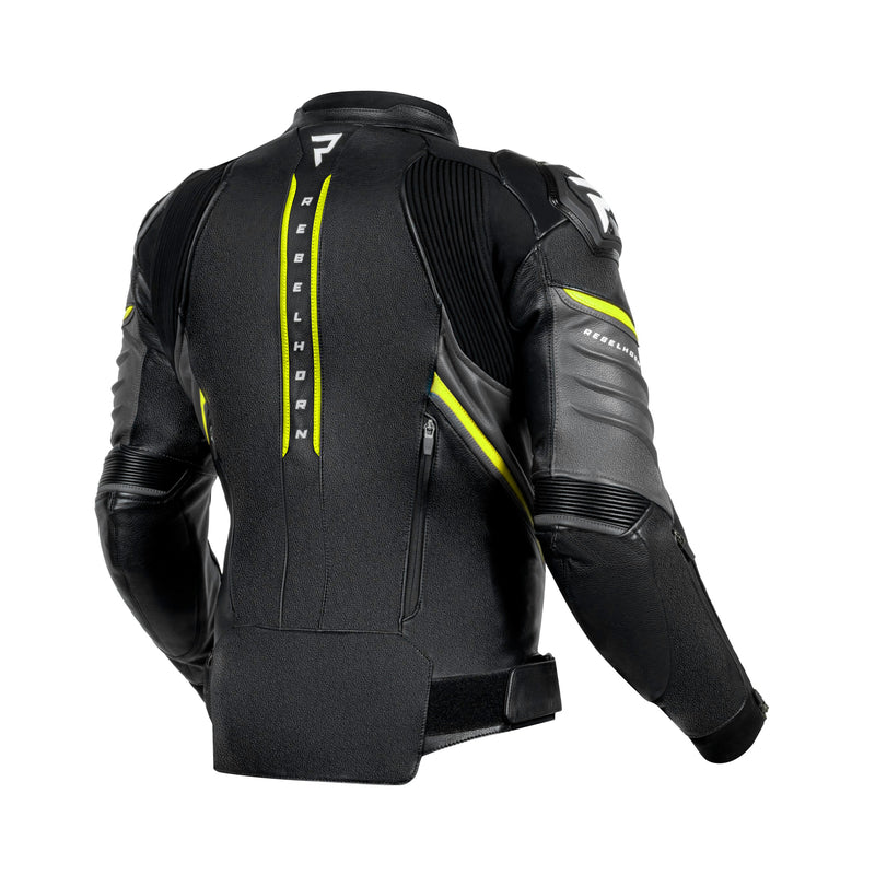 Rebelhorn Mc-Skin Jacket Veloce sort /influenza