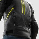 Rebelhorn Mc-Skin Jacket Veloce sort /influenza