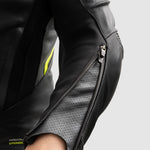 Rebelhorn Mc-Skin Jacket Veloce sort /influenza