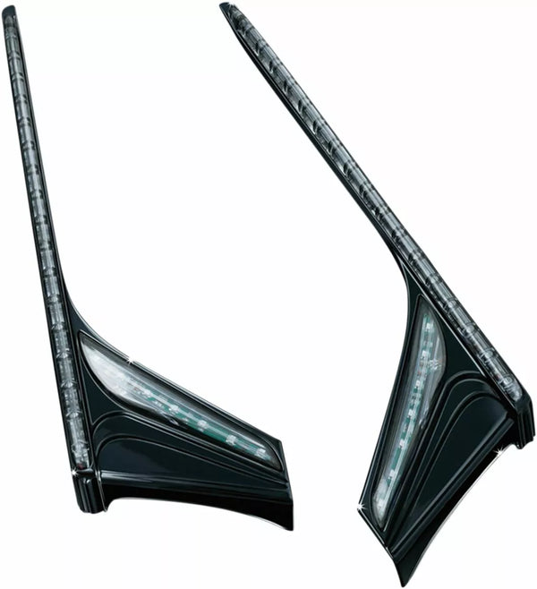 Kuryakyn Accent Lodret STRPS BLK KUR3247