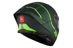 MT -hjelme Integral MC Helmet Thunder 4 SV R25 Green