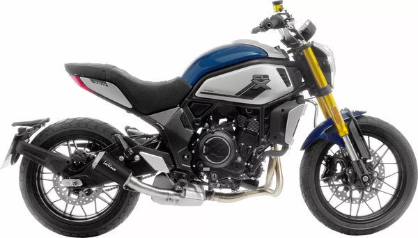 Leovince lyddæmper LV-10 BK X-Herita 15256b