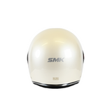 SMK Jet MC Helmet Retro White