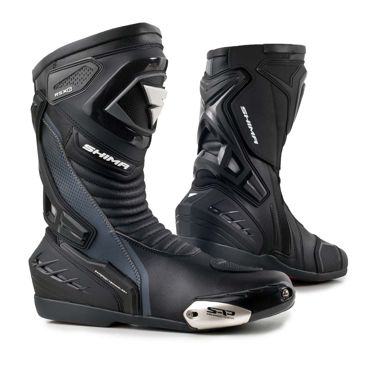 Shima Sport MC Boots RSX-6 Sort