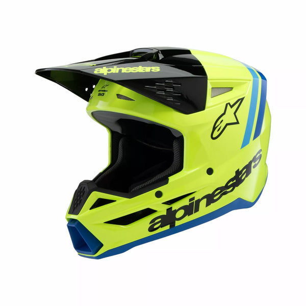 Alpinestars (MX) hjelm YTH SM3 Radium YL/BK/B 8301925-5017 -S