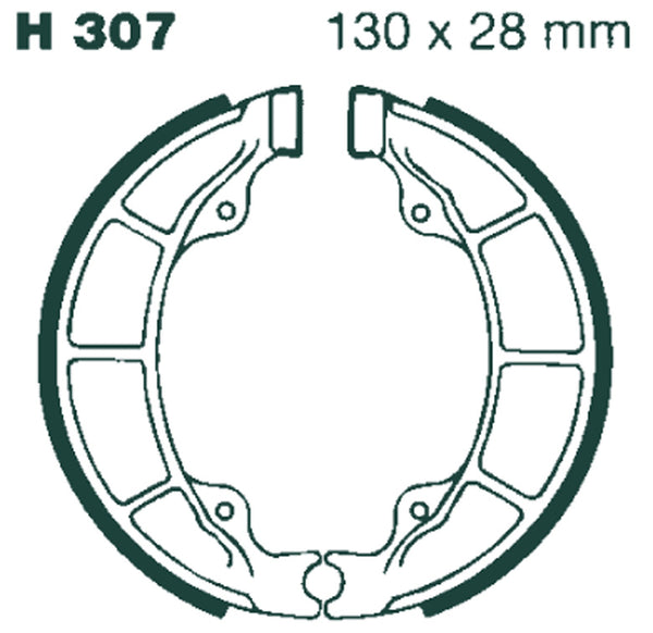 EBC Brake Shoe Standard H307