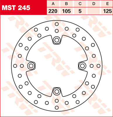 TRW Rotor TRW MST245 MST245