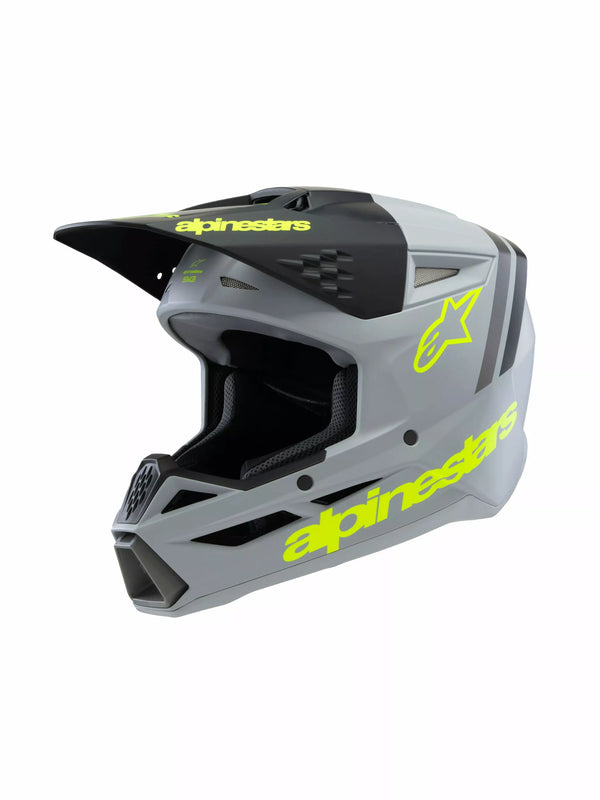 Alpinestars (MX) hjelm Yth SM3 Radium Gy/BLK/Y 8301925-9510th