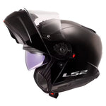 LS2 Openable MC Helmet Strobe II Black