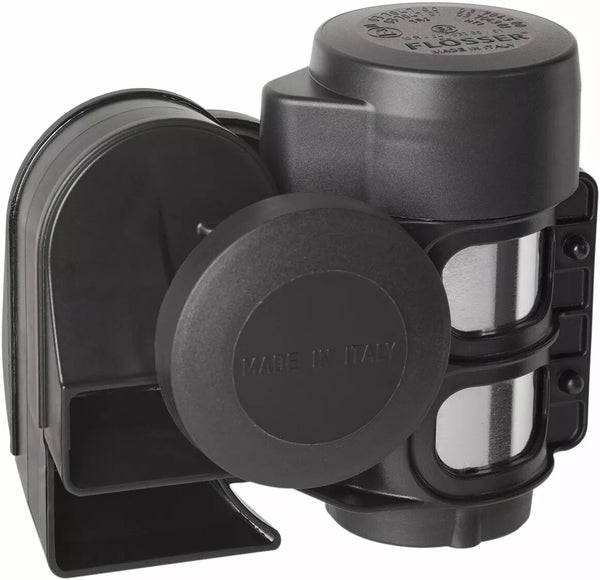 Flosser Air Horn 520+660Hz 12V BLK 11690120