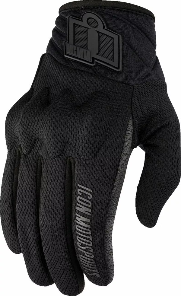 Icon Glove Wm Anthem 3 Bk 2x 3302-0946