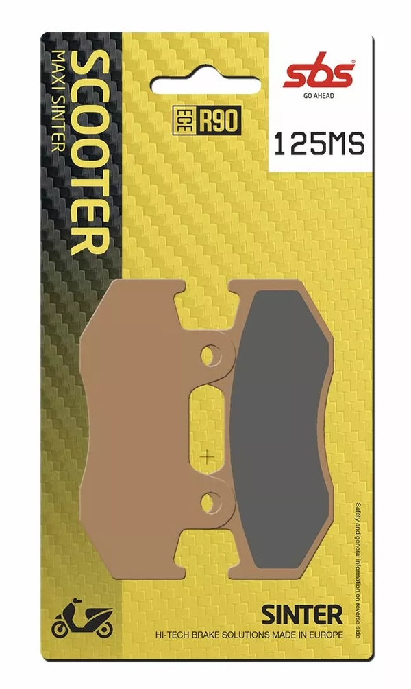 SBS Brake Pad Sint Scoot 125ms