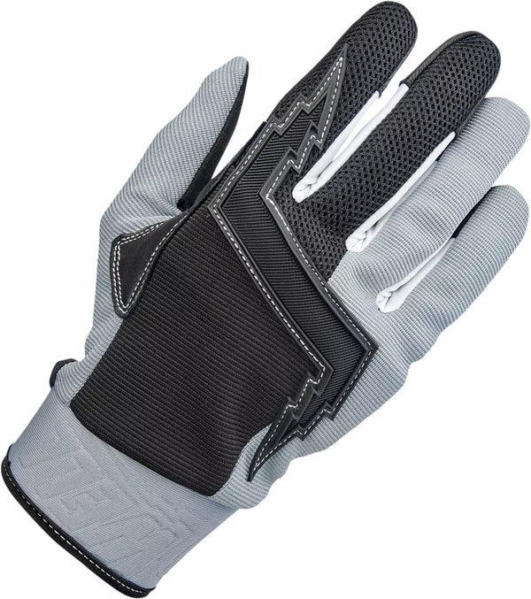 BILTWELL GLOVES BAJA GRY/BLK XXL 1508-1101-306