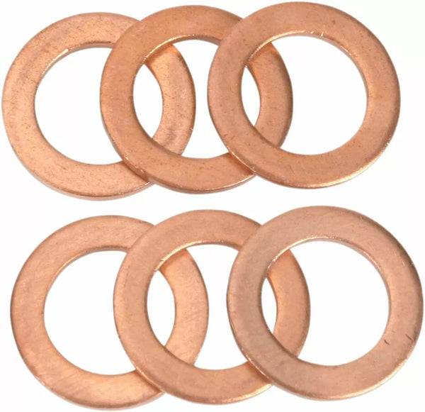 Goodridge Washers Copper 7/16 M11 5 6PK 44518HD-6