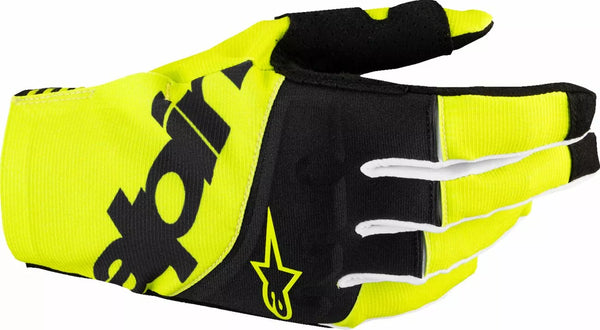 Alpinestars (MX) GLOVE MX TECHSTAR BK/YW M 3560125-155-M