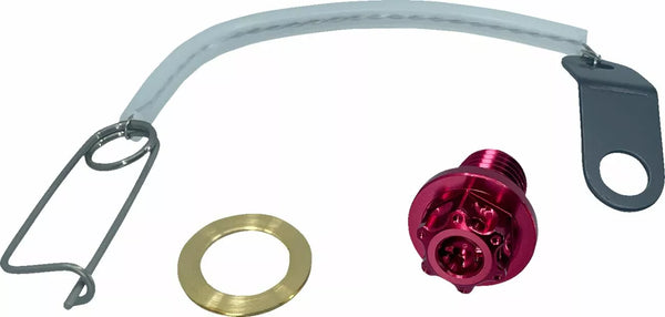 PSR Drain Plug 12x1.5x15 Red 00-01946-24