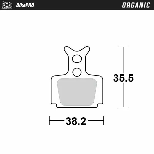 Moto-Master Brake Pad Organic 730741