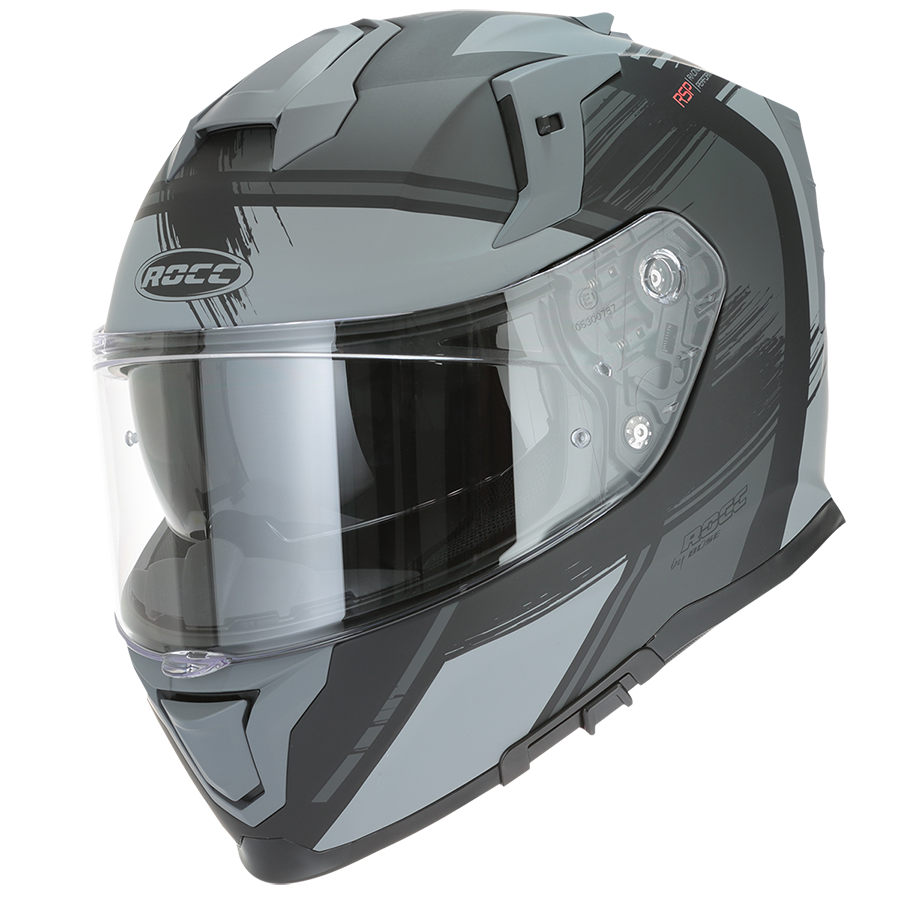 ROCC 341 Integral MC Helmet sort /grå