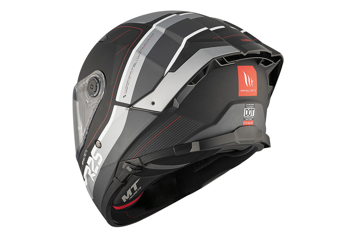 Mt Helmets Integral MC Helmet Thunder 4 SV R25 Black