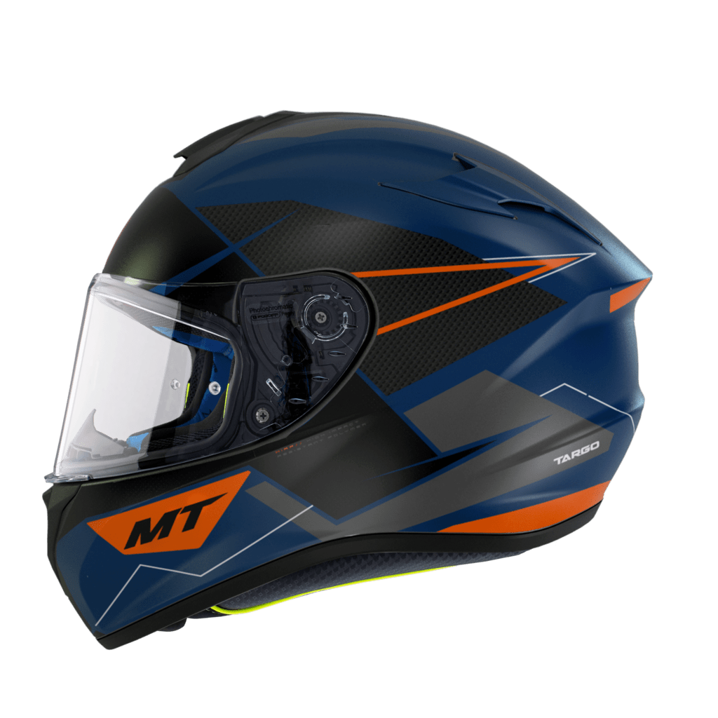 MT -hjelme Integreret MC Helmet Targo Podium Azul