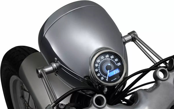 Daytona forlygte vintage sort 86903