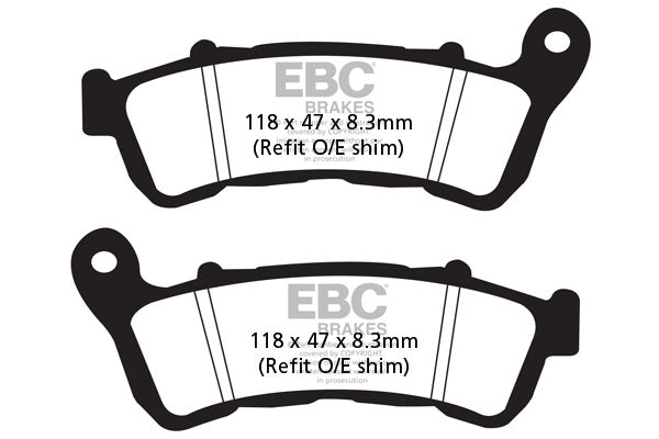 EBC BRAKE PAD EPFA its EXT PRO EPFA388HH