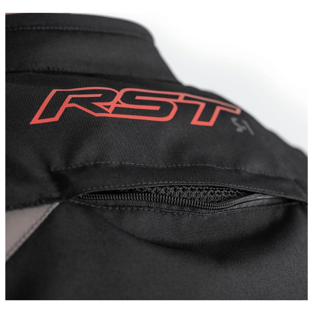 RST Textile MC-JACKET S-1 Sort /rød