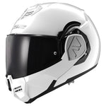 LS2 Openable MC helmet Advant White