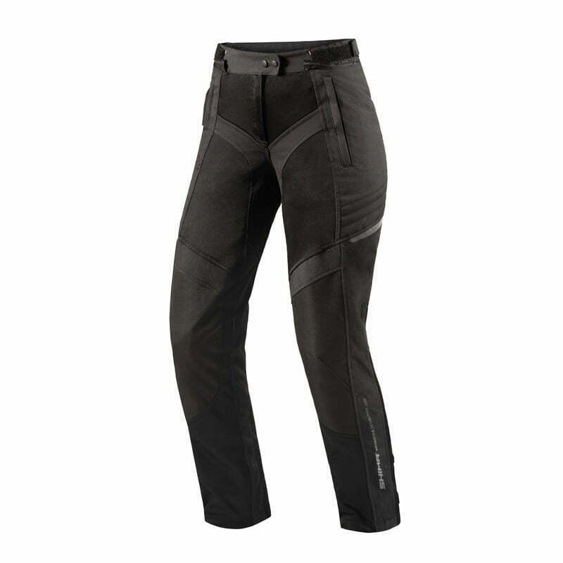 Shima lady textile mc-pants jet black