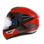 MT -hjelme Integral MC Helmet Targo Podium Rojo