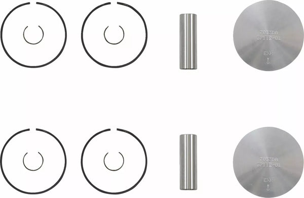 Wossner Piston Kit Std En arktisk kat K7032DA-2