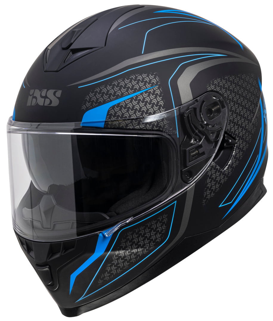 IXS Integral MC Helmet 1100 2.4 Matt Black /Blue