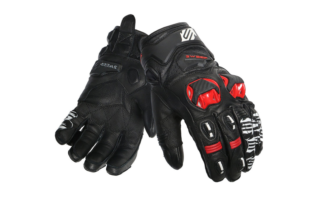 SWEEP MC Gloves Volcano Black /Red