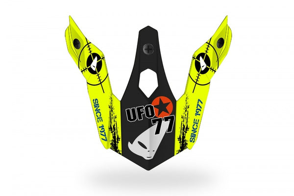 UFO Bomber Peak Grå/Rød/Gul/Blå HR149 