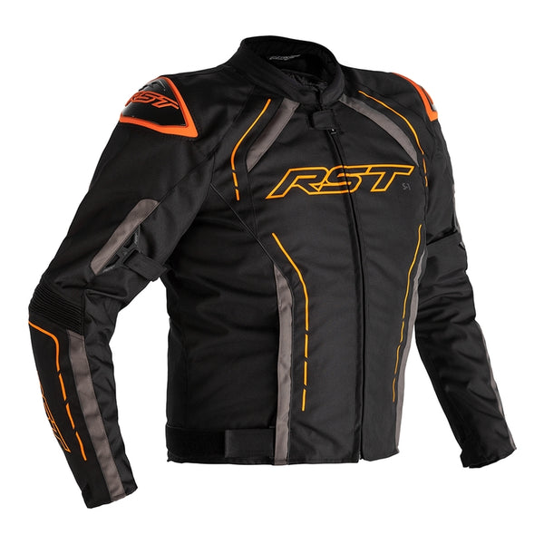 RST S-1 JACK Tekstil sort/grå/orange størrelse XL 102559org-46