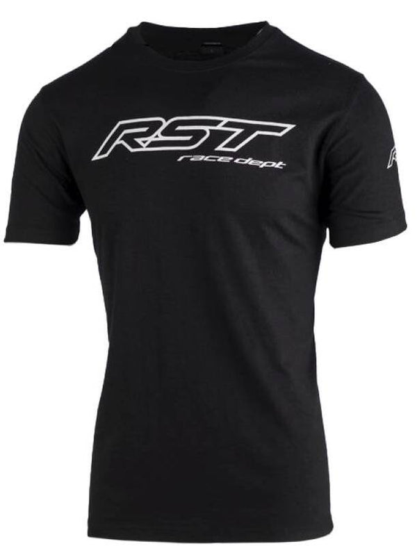 RST Race Dept Logo T -shirt - Sort